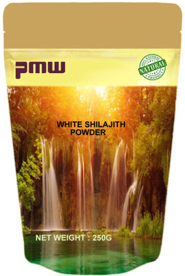 

PMW Powdered Form - Karpoor Shilajit - Brakshun - Stone Oil - 250 Grams - White Shilajit - Powder(250 g)
