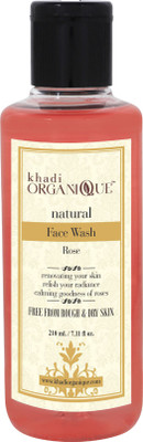

KHADI ORGANIQUE ROSE NATURAL FACE WASH 210 ML PACK OF 1 Face Wash(210 ml)
