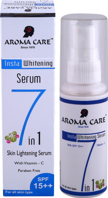 Aroma Care since 1976 Insta Whitening 7in 1 Skin lightening Serum with Vitamin-C(250 ml)