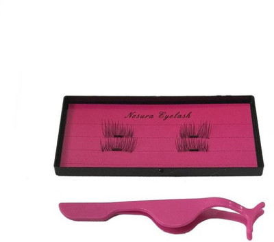 

YS Traders Magnetic Reusable Lightweight & Secure Eyelashes(Pack of 4)