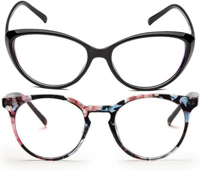 

Azmani Full Rim Round, Cat-eyed Frame(50 mm