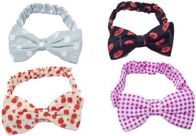

Chooz Designer Studio Money Saving Wire Headband Girls Women Multi-Function (Multicolor) (Assorted Color- Design Depend on Availability) (Pack of 4) Head Band, Hair Band(Multicolor)