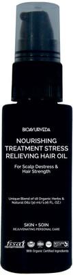 

BioAyurveda Nourishing Treatment Stress Relieving Hair Oil 30 ml Hair Oil(30 ml)