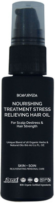 

BioAyurveda Nourishing Treatment Stress Relieving Hair Oil 60 ml Hair Oil(60 ml)