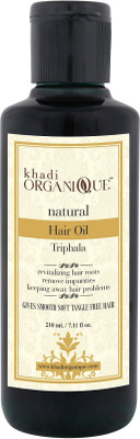 

KHADI ORGANIQUE TRIFALA NATURAL HAIR OIL 210 ML PACK OF 1 Hair Oil(210 ml)