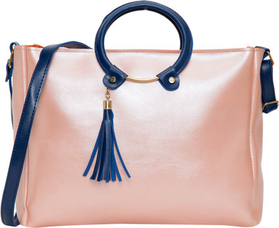 

Ree blue Hand-held Bag(Silver)