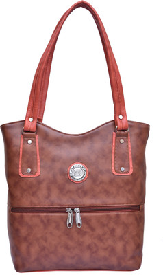 

Al Jazeera Shoulder Bag(Brown, Pink)