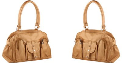 

Lifestyle Fashion Hand-held Bag(Gold)