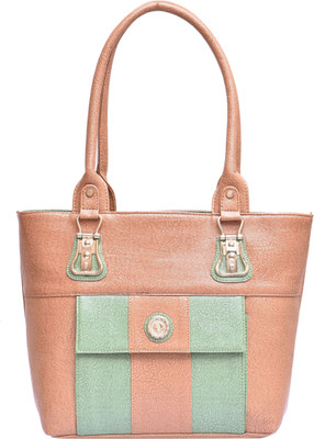

Al Jazeera Shoulder Bag(Tan, Green), Green;tan