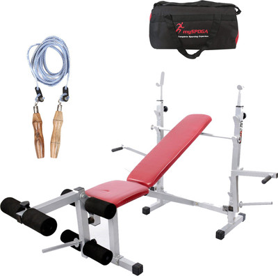 

Lifeline Multi Bench 309 | Bundles With Gym Bag and Skipping Rope 910 Home Gym Combo(100 - 120 kg)