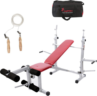 

Lifeline Multi Bench 309 | Bundles With Gym Bag and Skipping Rope 908 Home Gym Combo(100 - 120 kg)