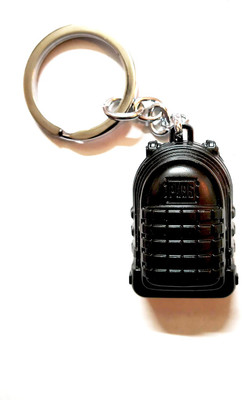 NeoTask PUBG Black Bag Metal Key Chain