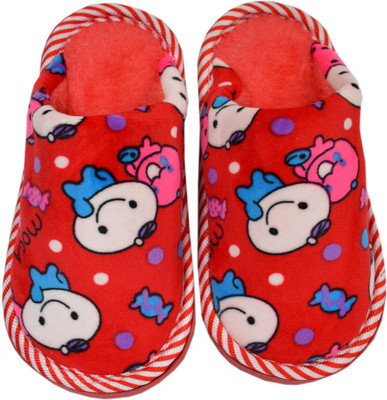 

Crux & Hunter Boys & Girls Slip On Slipper Flip Flop(Red