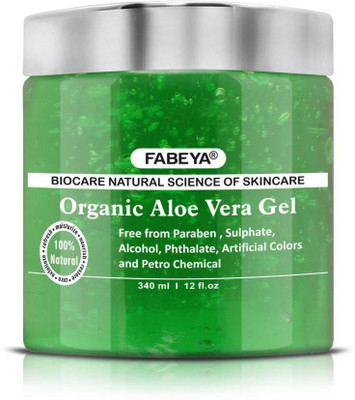 

fabeya organic aloevera gel(340 ml)