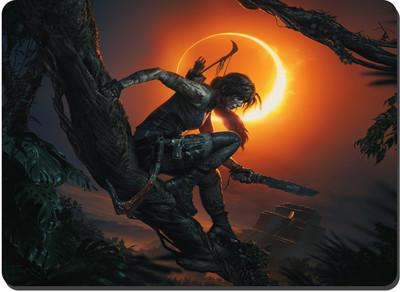 

CRAZYINK MPNEW TOMB RAIDER Mousepad (Multicolor) Mousepad(Multicolor)