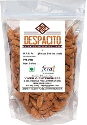 

Despacito Afghani Almond Giri (Mamra Badam) 250 gm Pack of 1 Grade - Big Size Almonds(250 g, Pouch)
