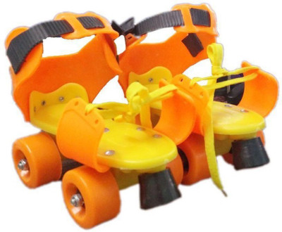 

Assemble ADJUSTABLE Roller FOR KIDS SKATING SHOES WITH FRONT BRAKES In-line Skates - Size 5-9 UK(Multicolor)
