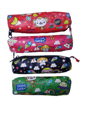 

Riya Touch nature nature Art Artificial Leather Pencil Boxes(Set of 4, Multicolor)