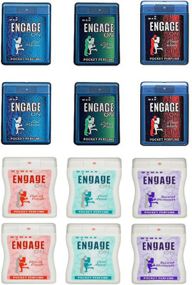 

Engage On Woman and Men Pocket Perfume Eau de Toilette - 216 ml(For Men & Women)