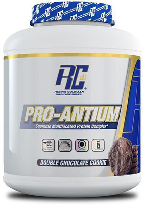 

RONNIE COLEMAN Pro-Antium (Double Chocolate Cookie) Whey Protein(2.2 kg, Double Chocolate Cookie)