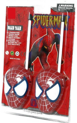 

AugustCollection spider man super hero Walkies Talkie for kids