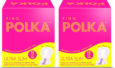 

pinq polka 20 Sanitary Pad(Pack of 20)