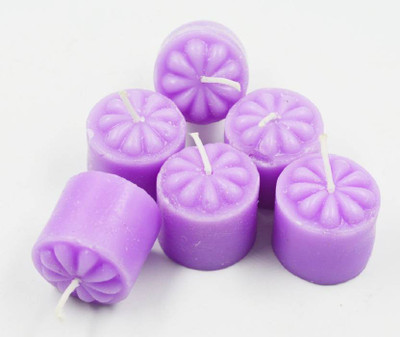 

kubergift Scented/Smokeless candle (Pack of 6) Lavender(30 ml)