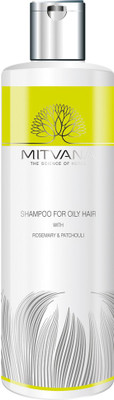 

mitvana Shampoo For Oily Hair 200ml with Rosemary & Patchouli(200 ml)