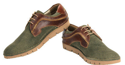 

tZaro Corporate Casuals For Men(Olive