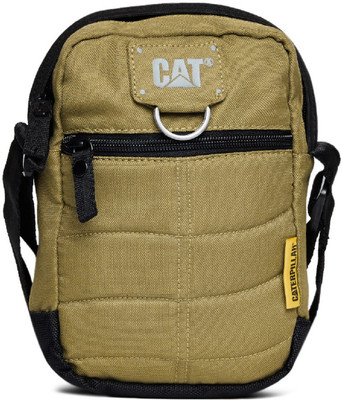 

CAT Men & Women Casual Brown Polyester Messenger Bag