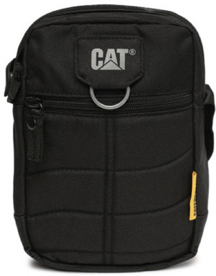 

CAT Men & Women Casual Black Polyester Messenger Bag