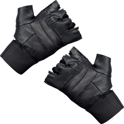 

PIFashions PIfashions02 Gym & Fitness Gloves (, Black