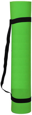 

QUINERGYS ® Pro Yoga Mat TPE Eco Friendly Non Slip Fitness Exercise Mat with Carrying Strap Green 6 mm Yoga Mat, Green-a-3