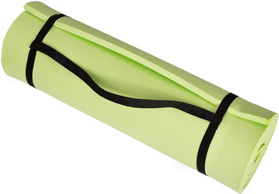 

QUINERGYS ™ Extra Thick Foam Exercise Mat 72" x 24" x 0.50" Green 8 mm Yoga Mat, Green-21