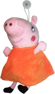 

kidoz kingdom PEPPA PIG SOFT HANGING TOY - 16 cm(Orange)