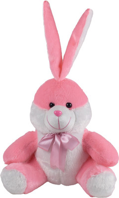 Ultra Sitting Bunny Soft Toy - 11 inch(Pink)