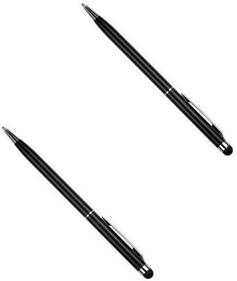 

Freya PACK OF 2 TOUCH SCREEN 2 IN 1 PEN FOR SMART PHONES,TABLETS AND PADS Stylus(Black)