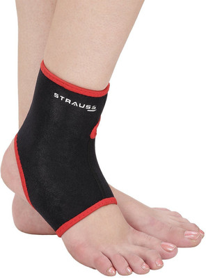 

Strauss Large Ankle Support(Black, Red