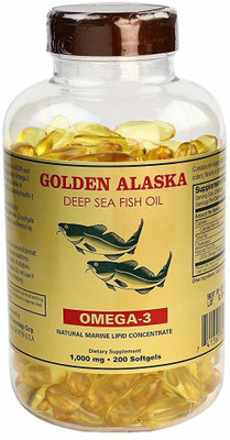 

NCB Alaska Deep Sea Fish Oil, Omega 3 1000mg 200 Softgels(200 No)