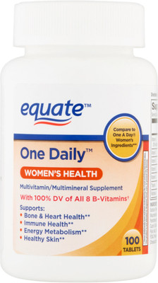 

Equate Women's One Daily Multivitamin, 100 Tablets(100 No)