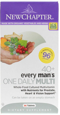 

New Chapter Every Man's One Daily Multivitamin 40+ -- 96 Tablets(96 No)