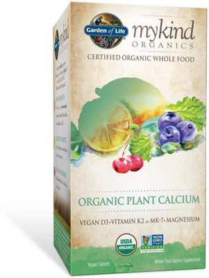 

Garden Of Life MyKind Organics, Organic Plant Calcium, 180 Vegan Tablets GOL-11761(180 No)