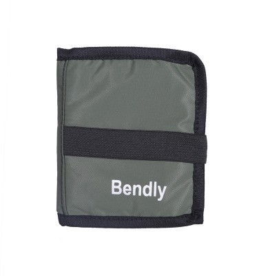 

Bendly Boys Green Fabric Wallet(3 Card Slots)