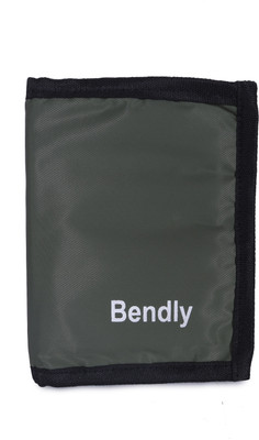 

Bendly Boys Green Fabric Wallet(3 Card Slots)