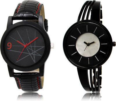 

The Shopoholic Latest Collection Fancy And Attractive Black And Silver Dial Analog Watch For Boys And Girls Analog Watch Watch - For Men & Women