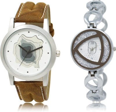 

The Shopoholic Latest Fashionable White And Silver Dial Analog Watch For Boys And Girls Formal Watch For Men Watch - For Men & Women