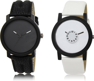 

The Shopoholic Fashionable Fancy CollectionÃÂ Black And White Dial Analog Watch For Boys Watch Boy Watch - For Men