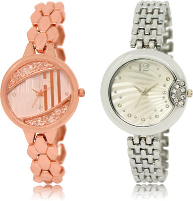 

The Shopoholic Fashionable Fancy CollectionÃÂ Rose Gold And Silver Dial Analog Watch For Girls Women Fashion Watch Watch - For Women