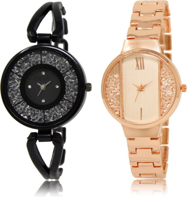 

The Shopoholic Best Combo Pack Black And White Dial Analog Watch For Girls Watch For Girls Stylish Red Watch - For Women