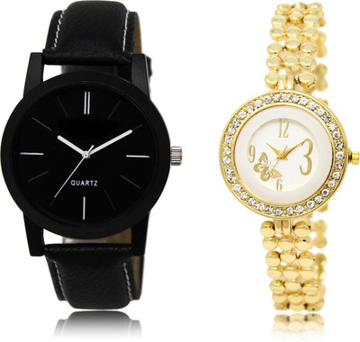 

RaghuvirFashion Stylish New Professional Couple Watch L-5-203 Watch - For Men & Women